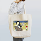 nidan-illustrationの"錦板を遣ふ女の図" #1 Tote Bag