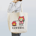 ユタカのてでべびちゃんショップのキャンプのてでべびちゃん Tote Bag