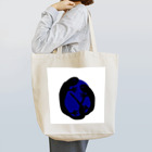 雪兎の【トカゲシリーズ】青い月ver. Tote Bag