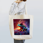 ilovefrogの宇宙の中に浮かぶベルツノガエル Tote Bag