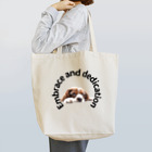 country-ayaの犬抱擁と献忠 Tote Bag