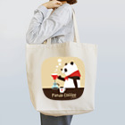 キッチュのパンダコーヒー Tote Bag