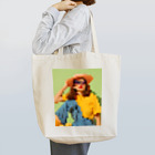 Unique Existenceのart woman mosaic Tote Bag