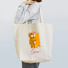 LoveAnimalのくまちゃん in LOVE Tote Bag