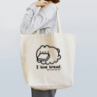 みかんねこ屋さんのみかんねこ ぱんがすき（ごはんもすき） Tote Bag