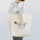 niku_tabetaiの火を吹くにゃんこ Tote Bag