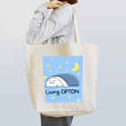 オフトゥンぐらし！の宇宙でオフトゥンぐらし！ Tote Bag