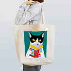 のっぴきならない。ラインスタンプ発売中ののっぴきならない/保護猫キン Tote Bag