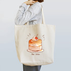 満月喫茶🌕雑貨店の苔京印　レトロパンケーキグッズ トートバッグ
