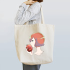 Anatの林檎と婦女 トートバッグ