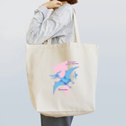 fumimicreativeのプテラノドン　80年代風レトロポップな恐竜 Tote Bag