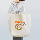 mocha_jasmine_shopの美味しいピザが食べたいな トートバッグ