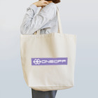ONEOFFの【ラインロゴ】ONEOFFトートバッグ Tote Bag