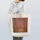 世界の絵画アートグッズのグスタフ・クリムト 《松の森》 Tote Bag