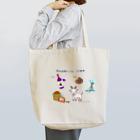 くろねこの穴水町応援3 Tote Bag