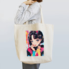 80s pop anime artのキュートな9 0 sアニメスタイル Tote Bag