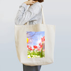 蛍石のI found the breath of spring in the park. Tote Bag