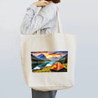 Kz_25@アウトドアーのキャンプファッション -Sunrise- Tote Bag