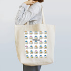 TYOKUTYOKUのなんともいえないペンギン大集合！！ Tote Bag