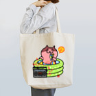 tokisanのビニールプールでまったり猫さん。 Tote Bag