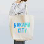 JIMOTOE Wear Local Japanの中間市 NAKAMA CITY Tote Bag