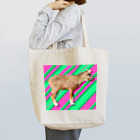 kagomeのリラックスアイテムショップのインパクトバッチリ♪ドットなアニマル！ Tote Bag