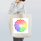 Mosaiqueのひろがる虹のしずく Tote Bag