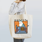 伊藤詩都-いとうしずの作業見守りサバトラネコ Tote Bag