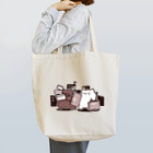 いろどりショップの「２ひきはチロムロ」お買い物トートバッグ（ショッピング） Tote Bag