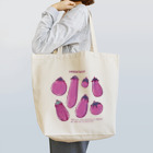 Aランチサラダ付SHOPの夏のeggplantさん2 Tote Bag