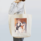 目羅　健嗣の猫はなぜか紙にのる（メラノ美術館） トートバッグ