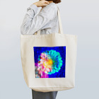 A'S WORLDのBLUEFLOWER Tote Bag