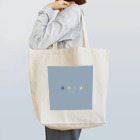 150.2°Cのkoro koro Candy-Blue Gray Tote Bag