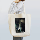 写真プリントの小名浜工場夜景 Tote Bag