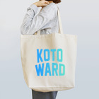 JIMOTOE Wear Local Japanの江東区 KOTO WARD トートバッグ