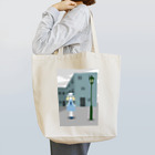 大名の家と女の子 Tote Bag