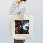 SASARiNS のSmoking horror night metallic Tote Bag