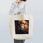 タカヤマ・サイトのライオン・凛々しい獅子 トートバッグ