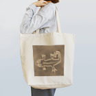 ko-jの地上絵風トカゲ Tote Bag