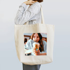 purimokobeのフラペチーノと女の子 Tote Bag