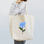 創作工房muccoの青色のバラ Tote Bag