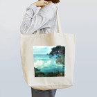 okonikustの波の底にも都 Tote Bag