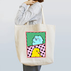 AZNDAショップ！のＰＯＹＯ！あんど　きなこ。 Tote Bag