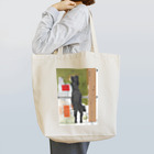 樽猫堂  安部円子のそと見る猫 Tote Bag