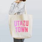 JIMOTOE Wear Local Japanの宇多津町 UTAZU TOWN トートバッグ