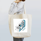 坂月さかなの宇宙飛行機 Tote Bag