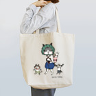 ほっかむねこ屋（アトリエほっかむ）のおんぶねこ Tote Bag