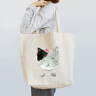 ハウズのお店屋さんのneko＆spring Tote Bag