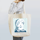 asukatakeda_storeの青の少女 Tote Bag