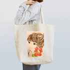 moon333Starry☆Skyのゼラニウム　(赤)　花言葉:尊敬　信頼　(君がいて幸せ) Tote Bag